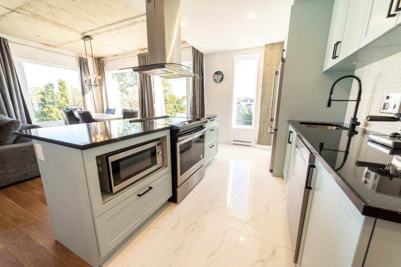 Aux Havres Urbains - Le Penthouse De La 3Ieme Avenue Διαμέρισμα Κεμπέκ Εξωτερικό φωτογραφία